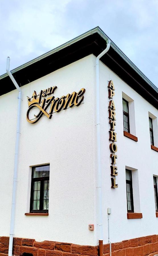 Zur Krone Aparthotel Widdershausen Kültér fotó